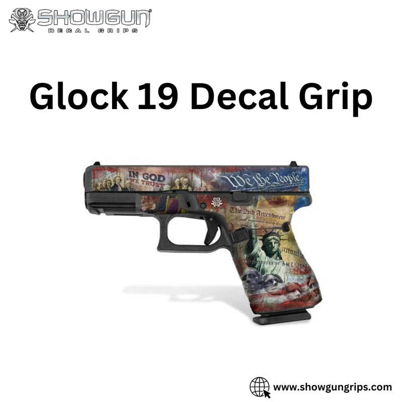 Glock 19 Decal Grip - Showgungrips Quality