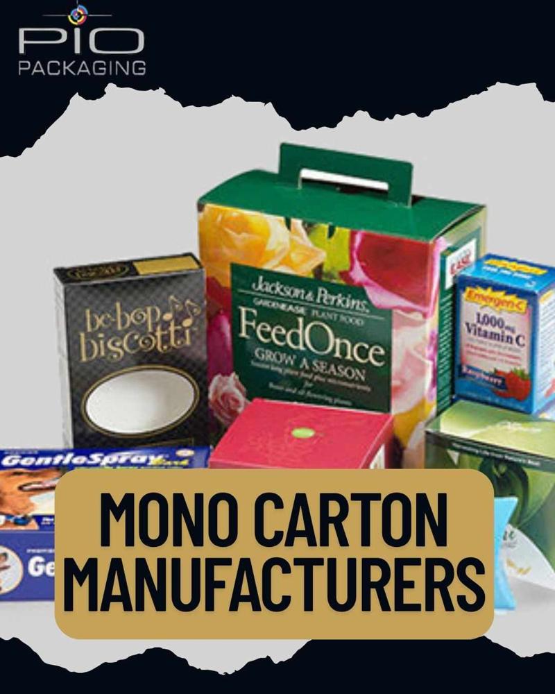 High-Quality Mono Carton Manufacturers