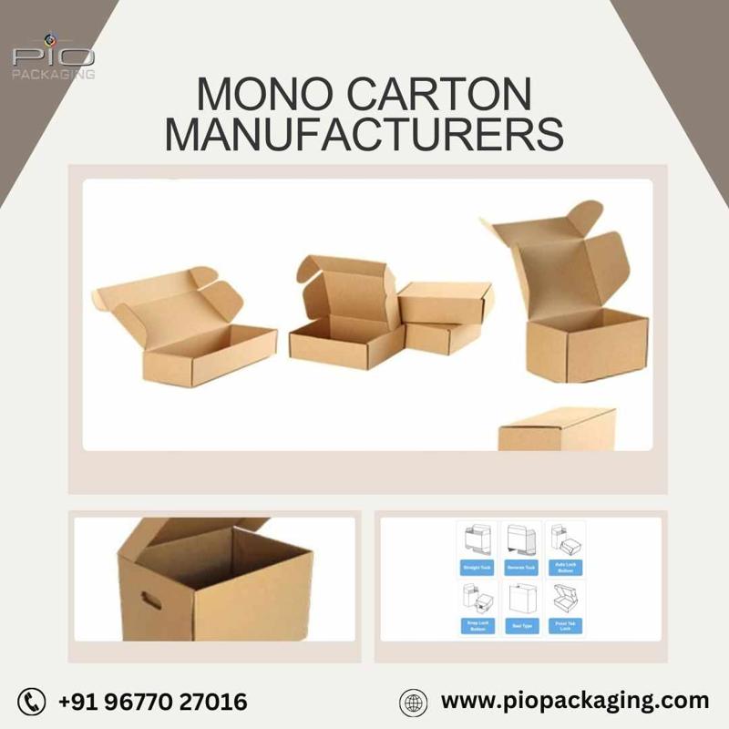 Mono Carton Custom Design In Chennai