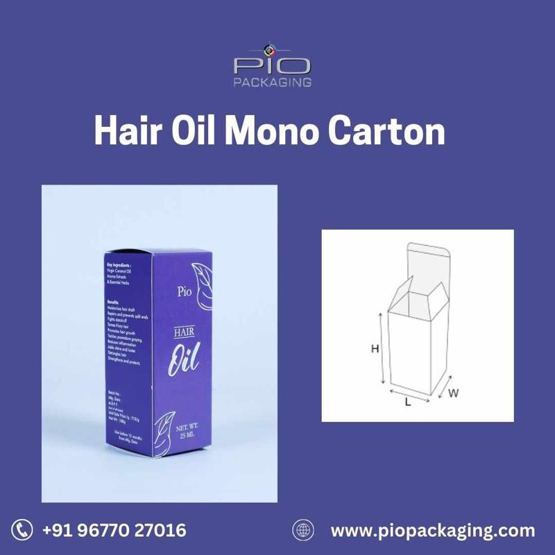 Hair Oil Mono Carton in Tamil Nadu