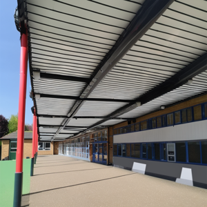What Are The Best Materials For Covered Walkways For Schools?
