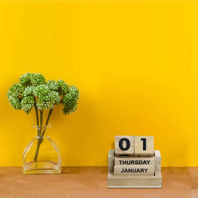 Wooden Block Calendar Online – Unique & Stylish Designs | The Second Project