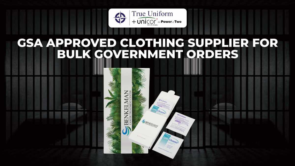 GSA Approved Clothing Supplier for Bulk Government Orders