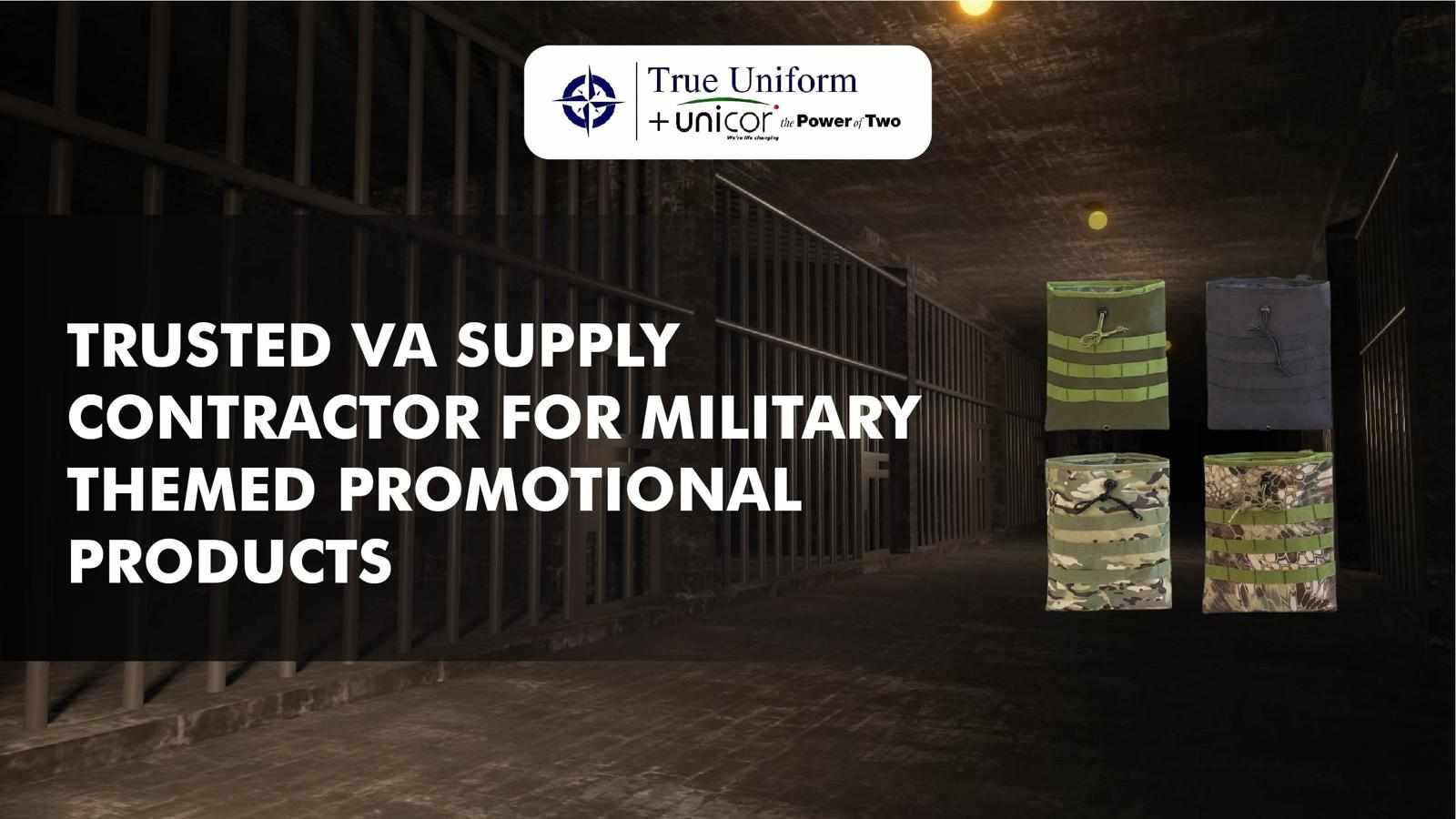 Trusted VA Supply Contractor for Military Themed Promotional Products