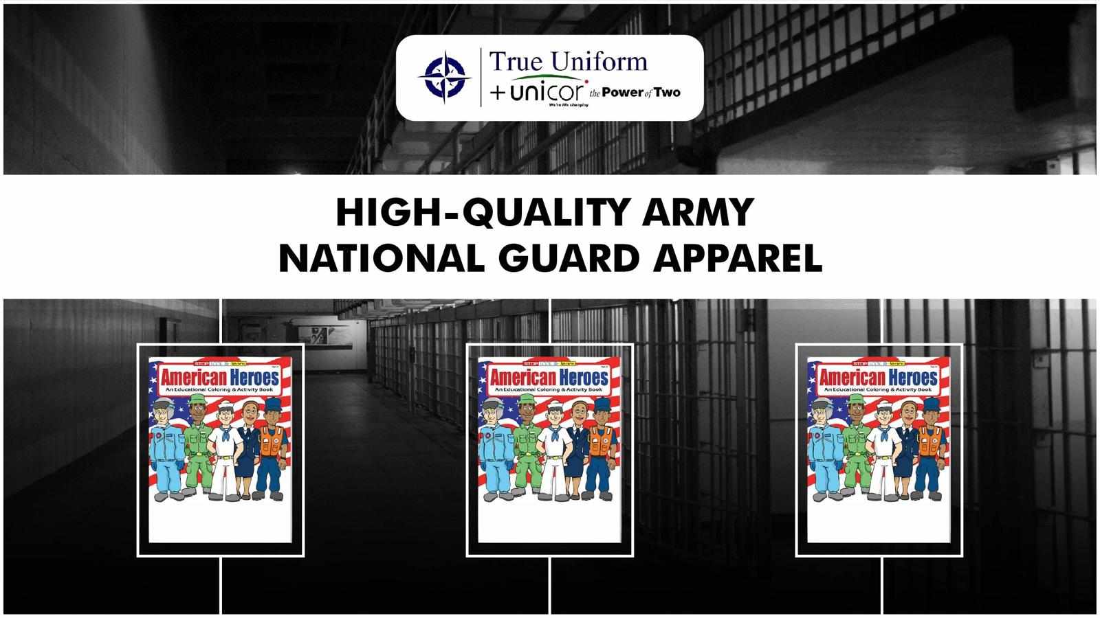 High-Quality Army National Guard Apparel