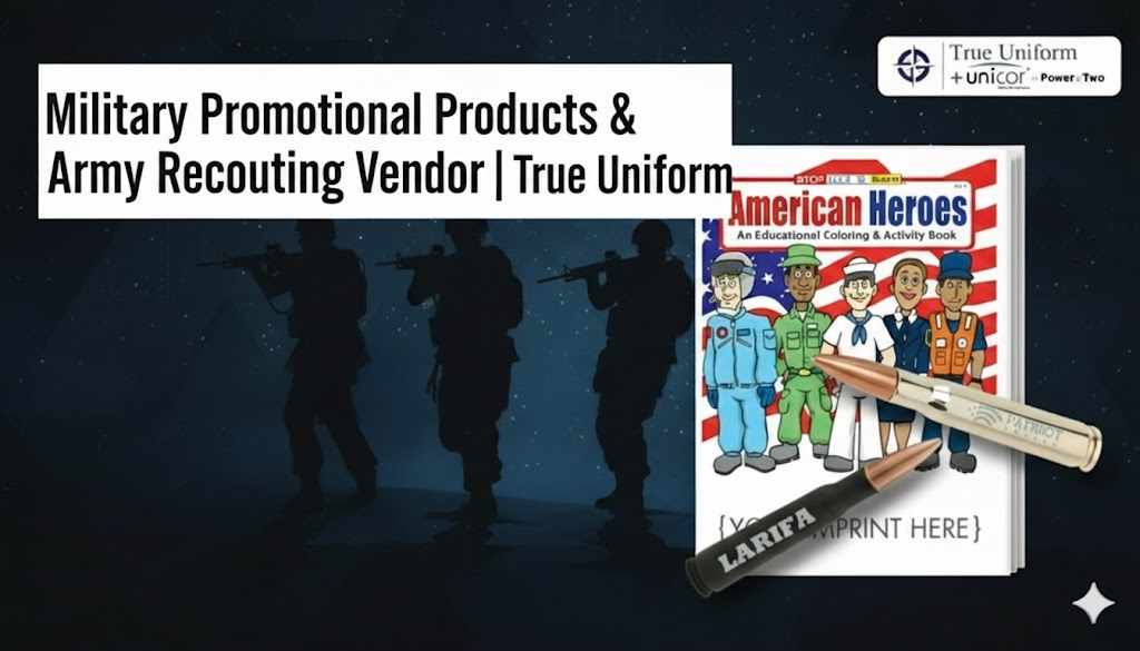 Military Promotional Products & Army Recruiting Vendor | True Uniform