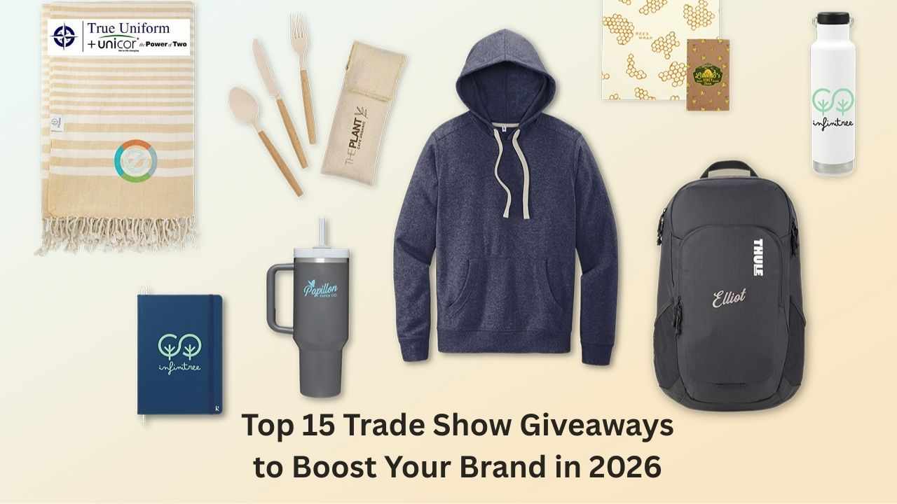 Top 15 Trade Show Giveaways to Boost Your Brand in 2026