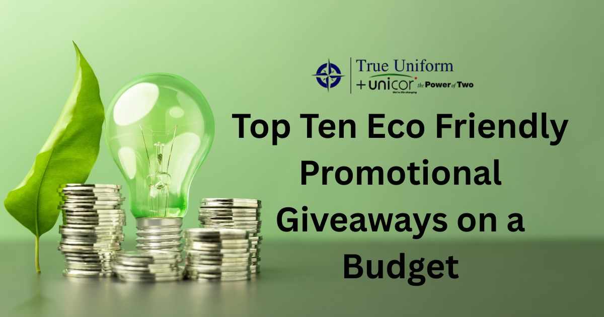 Top Ten Eco Friendly Promotional Giveaways on a Budget