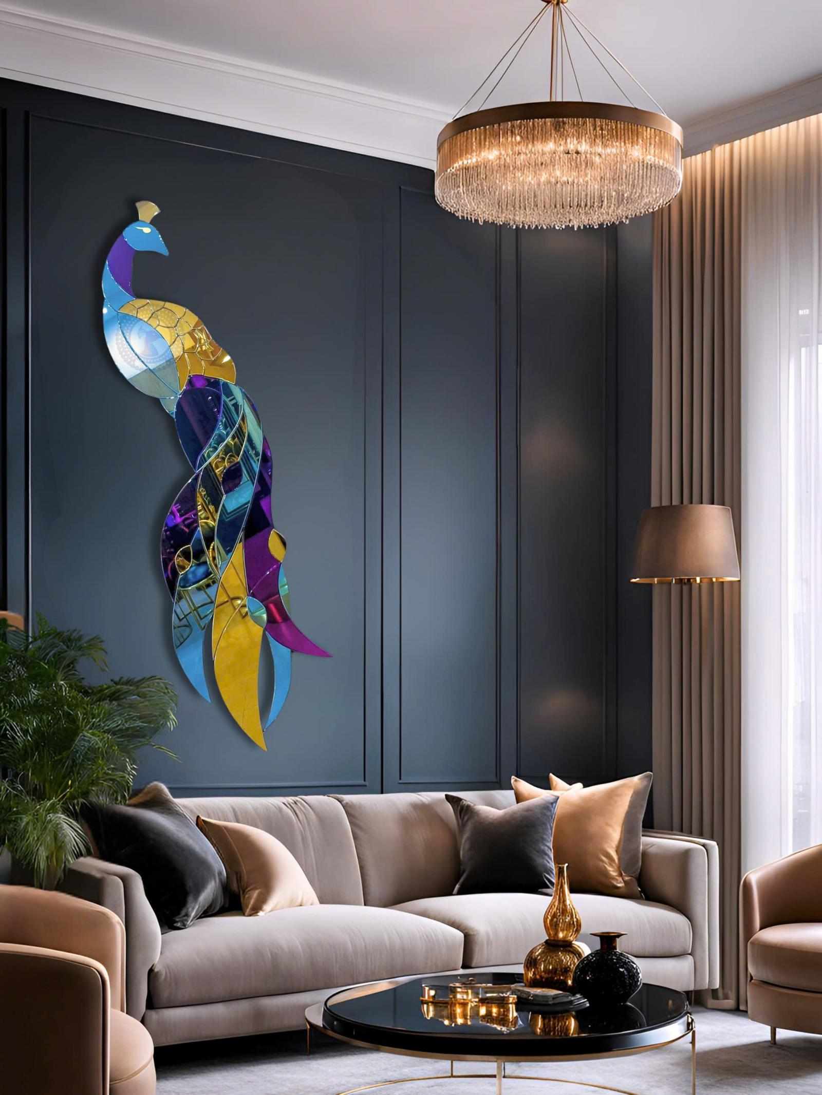Gương nghệ thuật treo tường decor