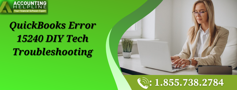 QuickBooks Error 15240 DIY Tech Troubleshooting