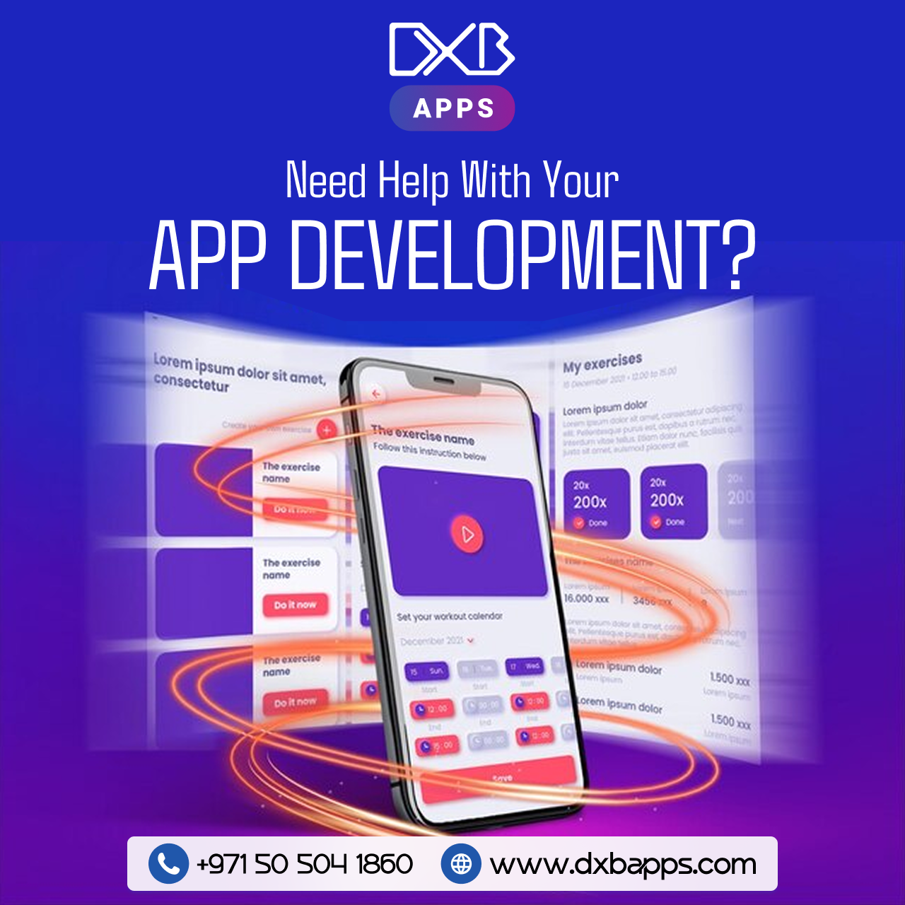 Expert Mobile App Development Dubai Services by DXB APPS