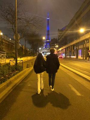 Walking Together And she freezes.