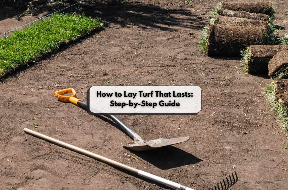 How to Lay Turf That Lasts: Step-by-Step Guide