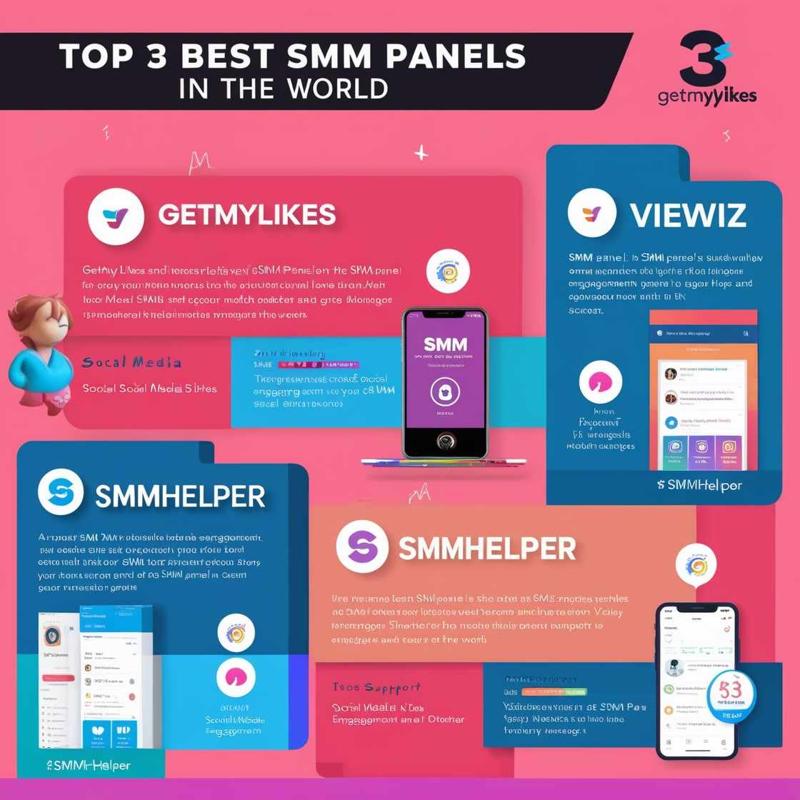 Top 3 Best SMM Panels in the worlds