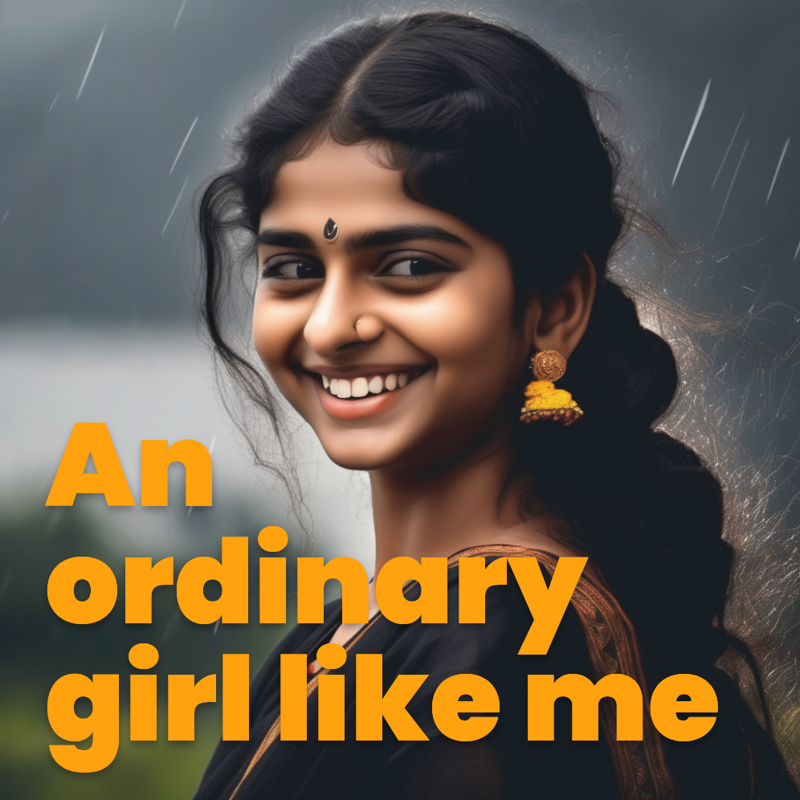 An ordinary girl like me