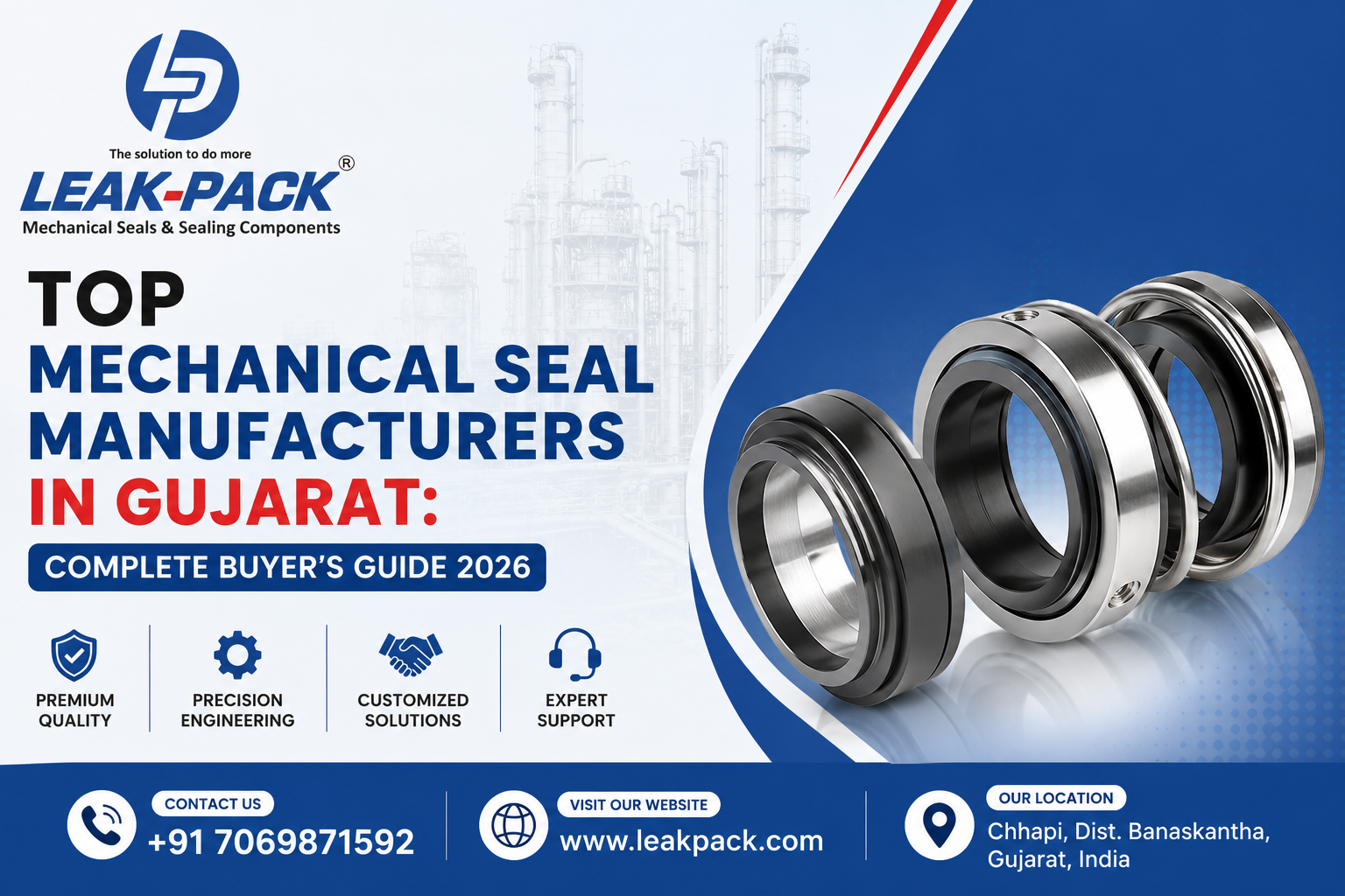 Top Mechanical Seal Manufacturers in Gujarat: Complete Buyer’s Guide 2026
