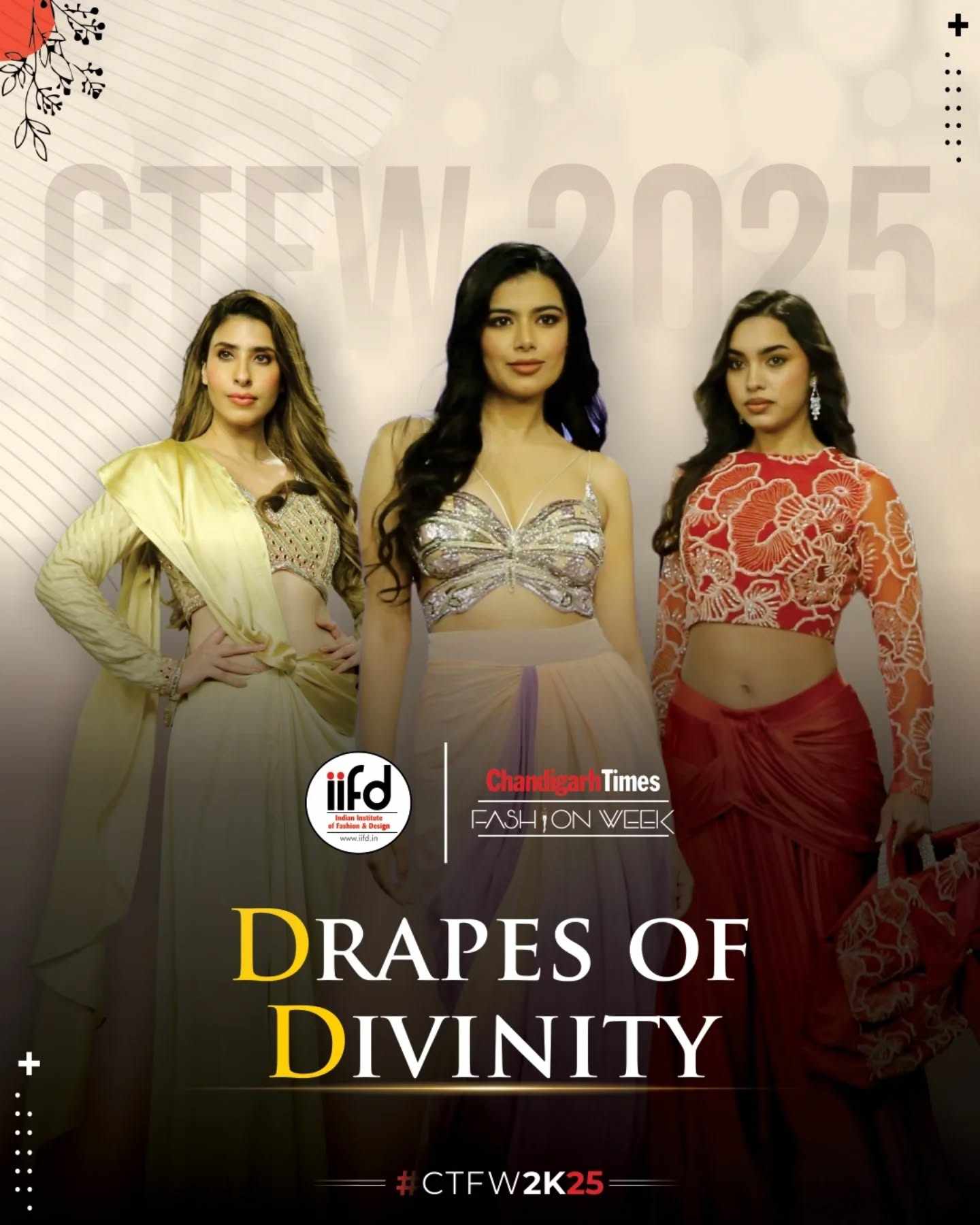 IIFD Students On Ramp at Chandigarh Times Fashion Week 2025