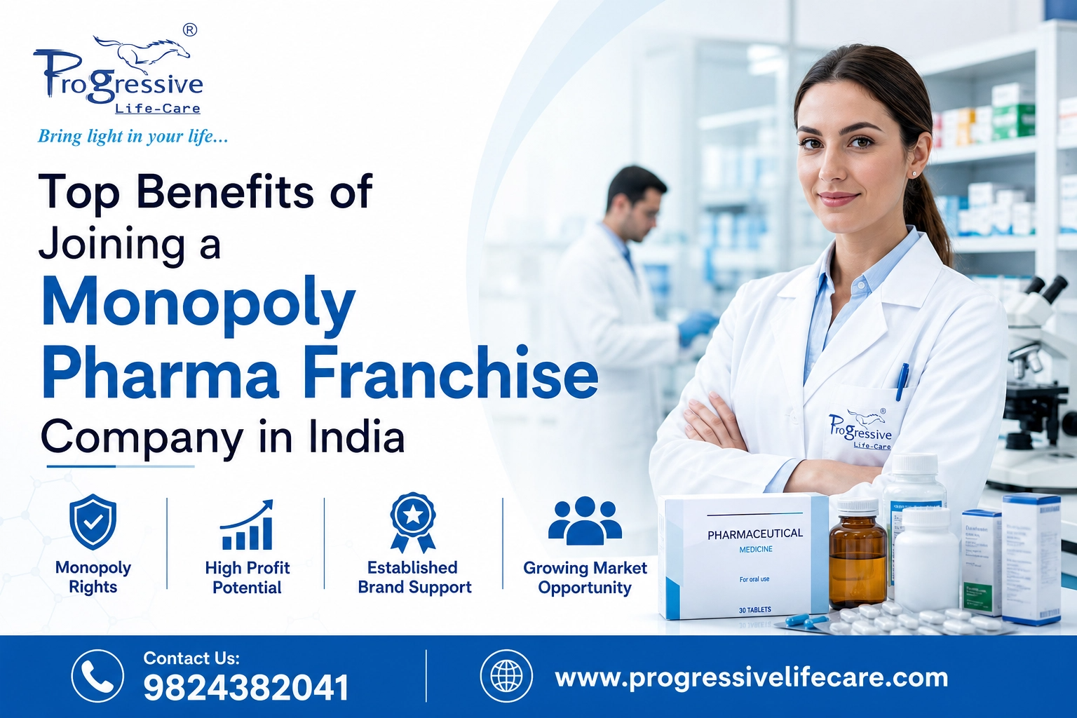 Top Benefits of Joining a Monopoly Pharma Franchise Company in India
