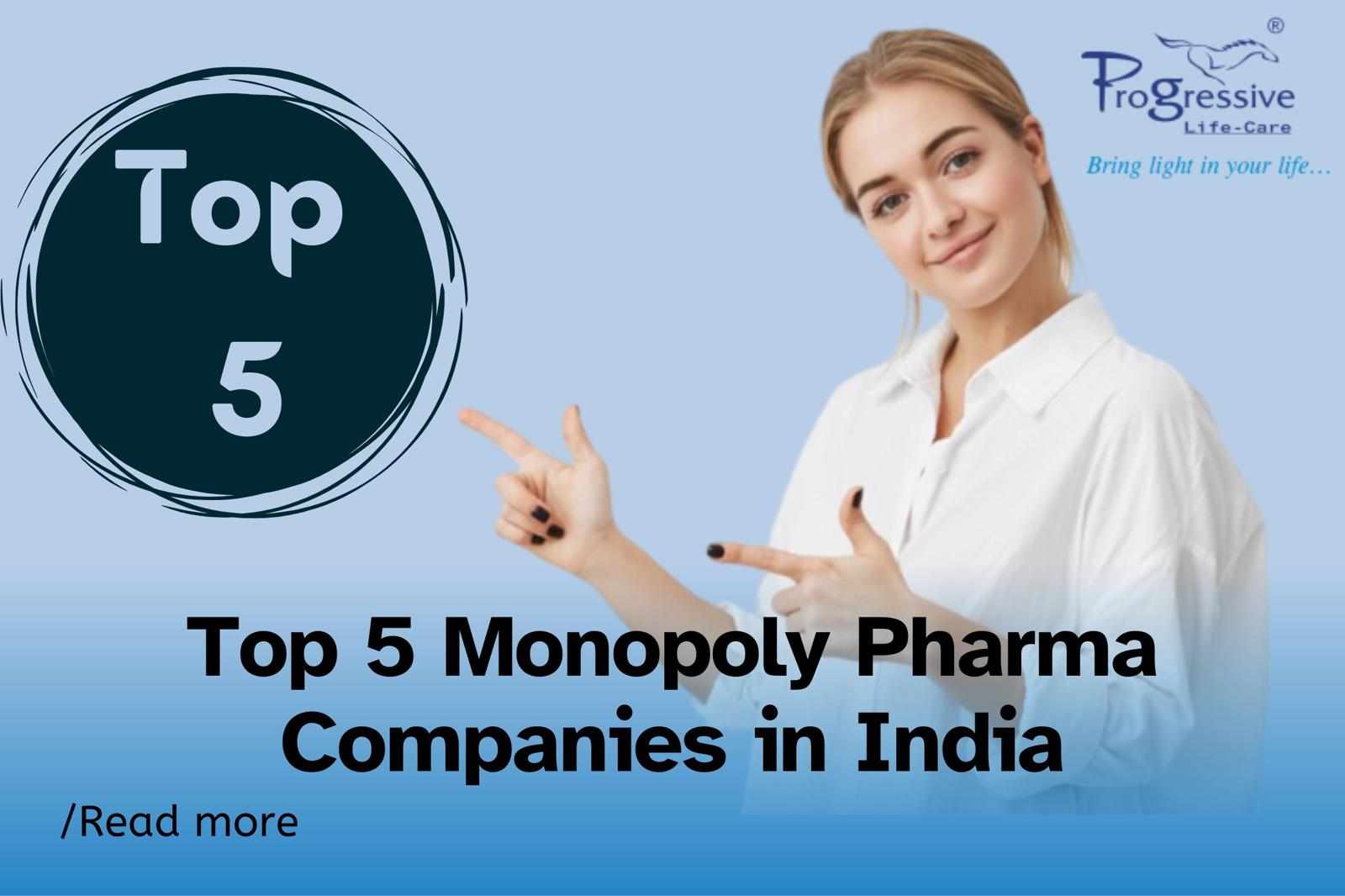 Top Monopoly Pharma Companies in India