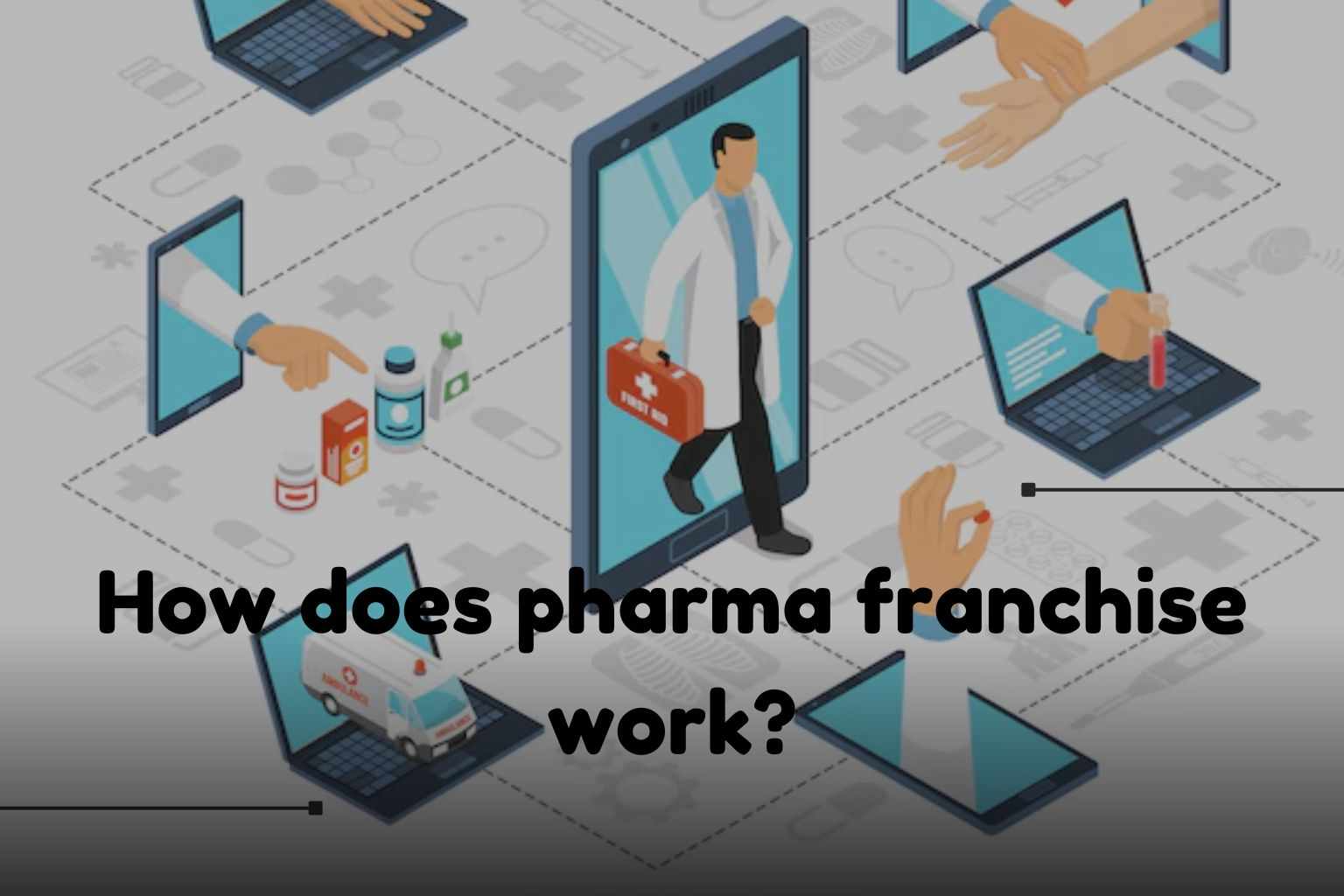 How does pharma franchise work?