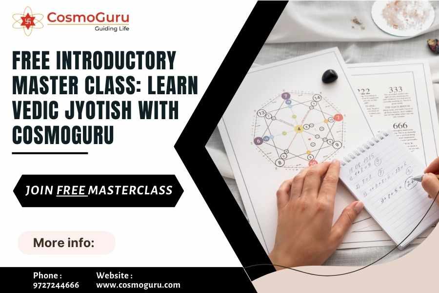 Free Introductory Master Class: Learn Vedic Jyotish with CosmoGuru