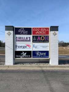 Key Design Elements That Make Monument Signs Stand Out in Busy Business Areas like Grand Rapids