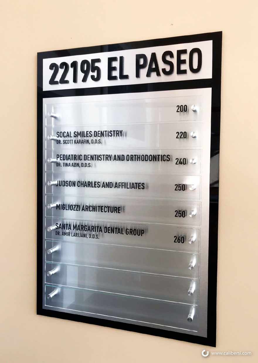 Premium Custom Acrylic Signs for Offices, Stores, and Reception Areas