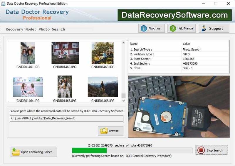 DDR Data Recovery Software