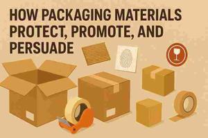 How Packaging Materials Protect, Promote, and Persuade
