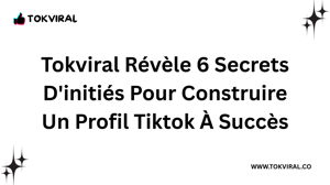 TokViral révèle 6 secrets d'initiés pour construire un profil TikTok à succès