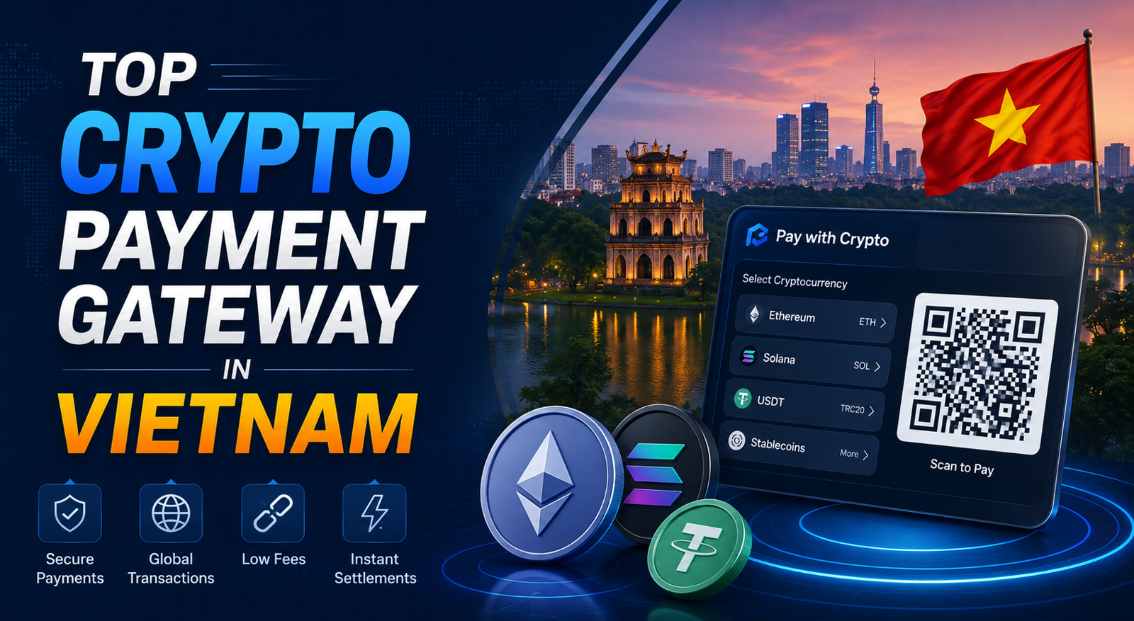 Top Crypto Payment Gateways in Vietnam 2026