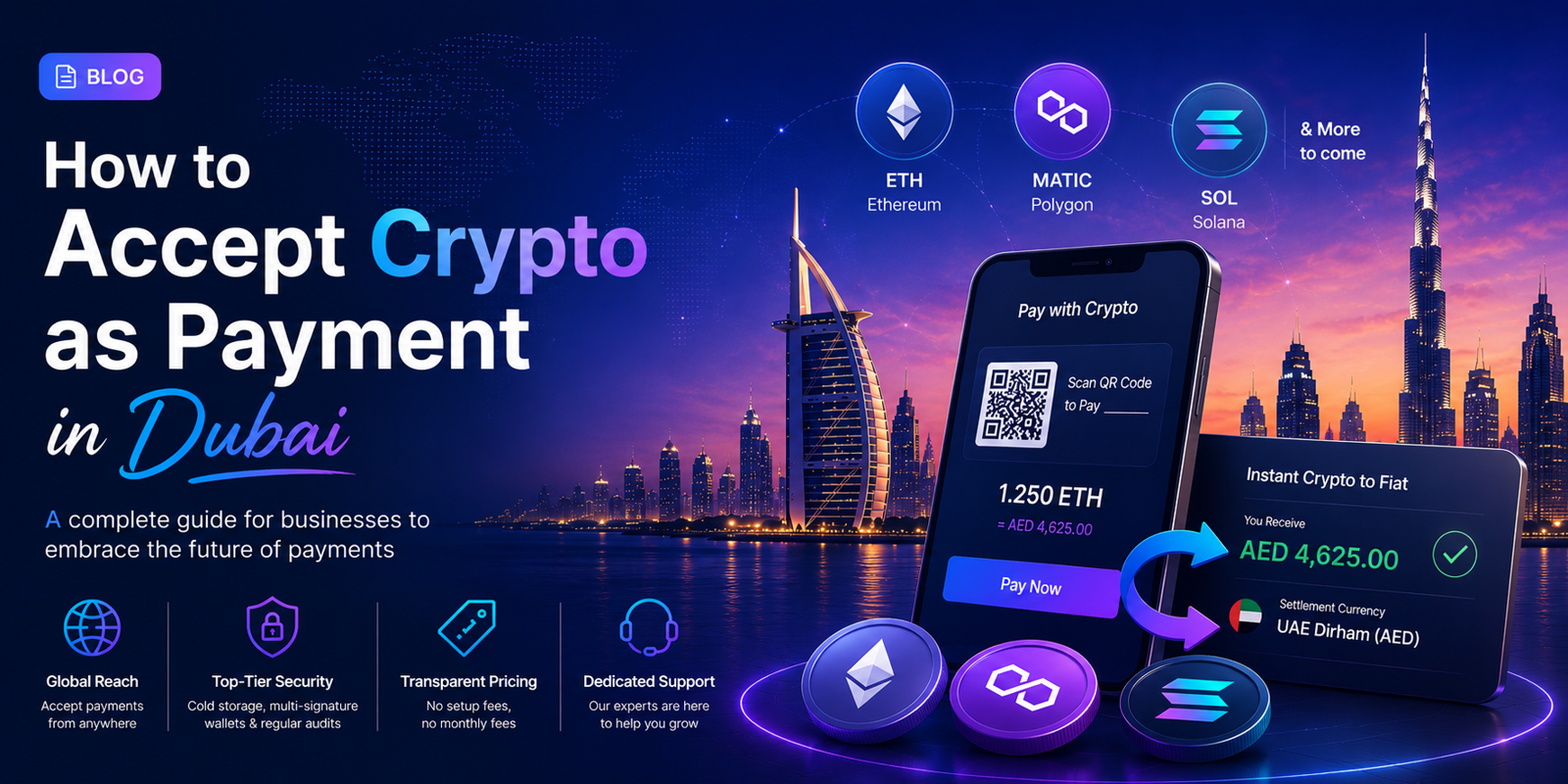 How to Accept Crypto as Payment in Dubai