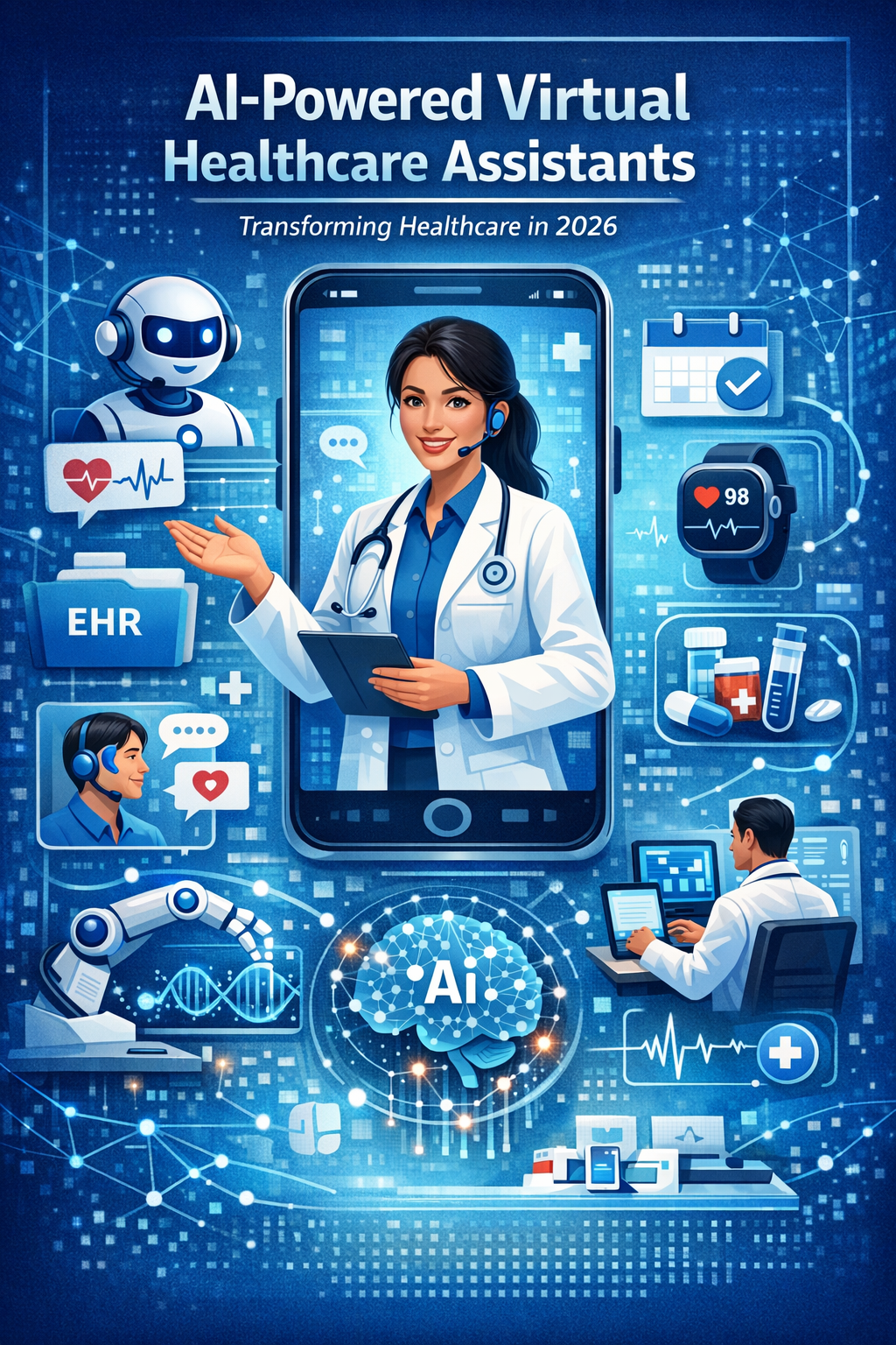 Top Companies Building AI-Powered Virtual Healthcare Assistants in 2026