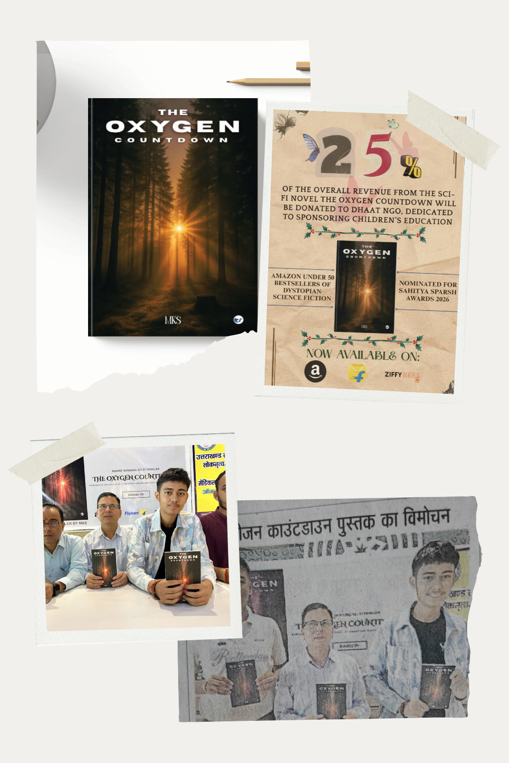 Why I wrote, The Oxygen Countdown?