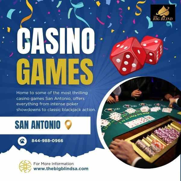 Casino Games in San Antonio