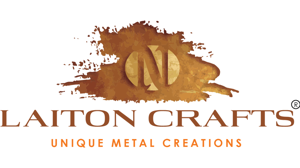 laitoncrafts brass designs for home  logo