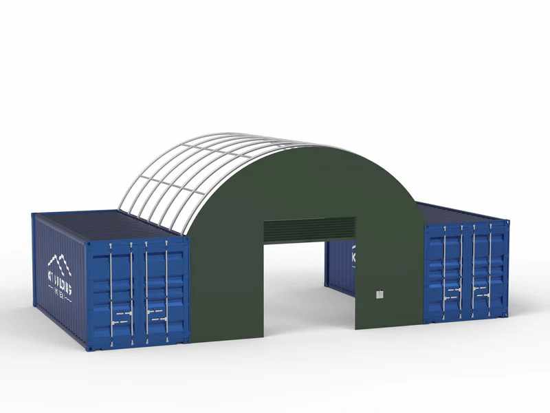 Container baldakiner - 20 fod x 20 fod x 6,5 fod (6m x 6m x 2m)