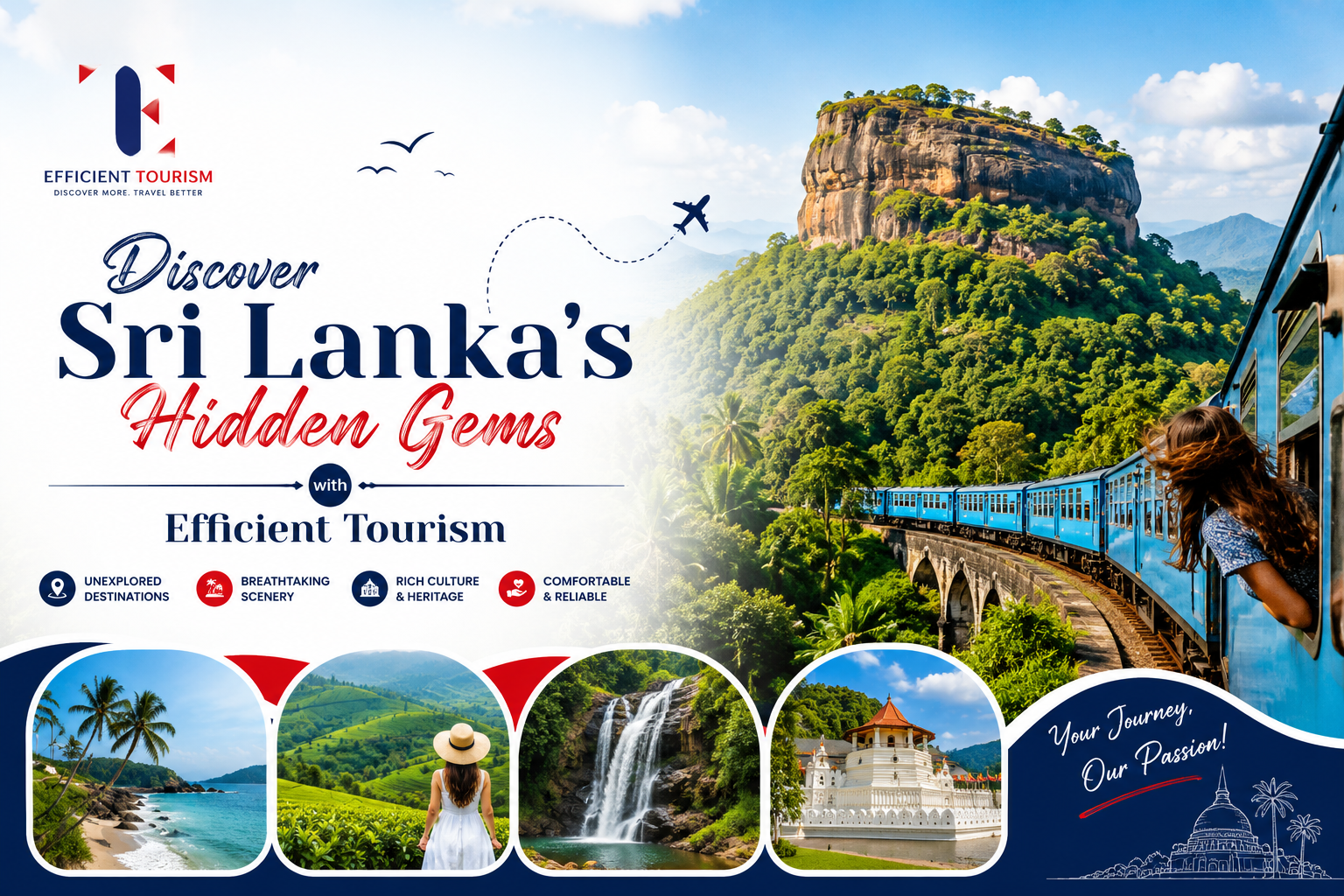 Discover Sri Lanka's Hidden Gems with Efficient Tourism