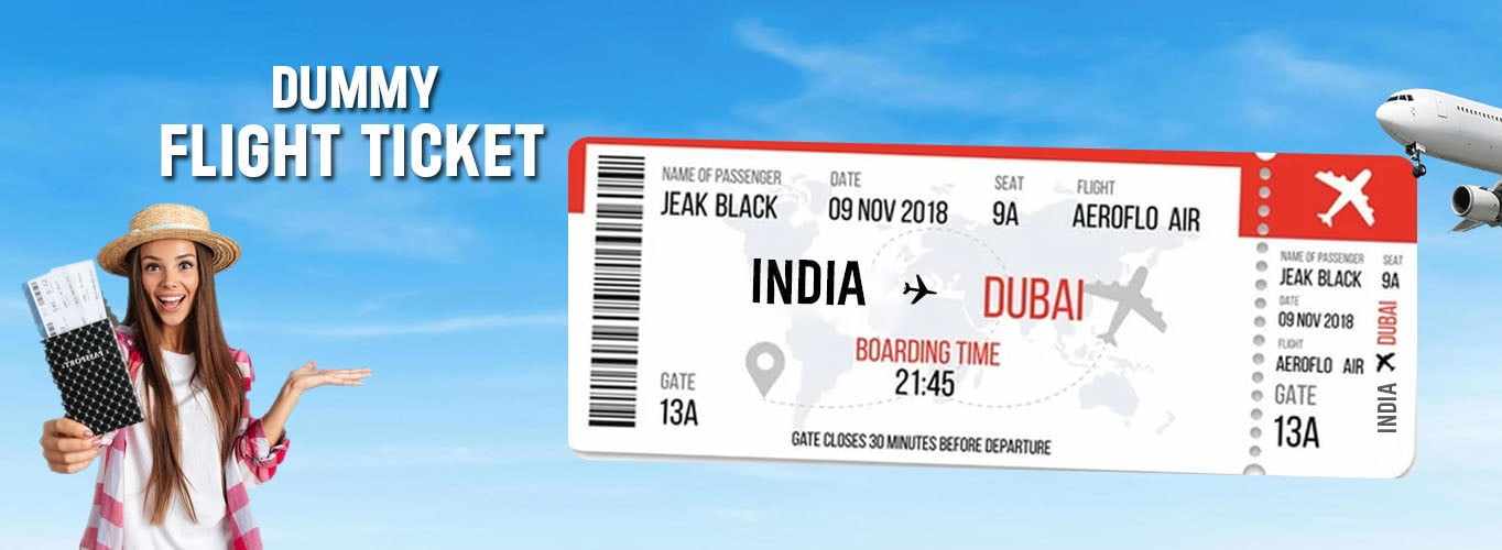 Dummy Flight Ticket – A Smart, Safe & Reliable Solution for Visa Requirements