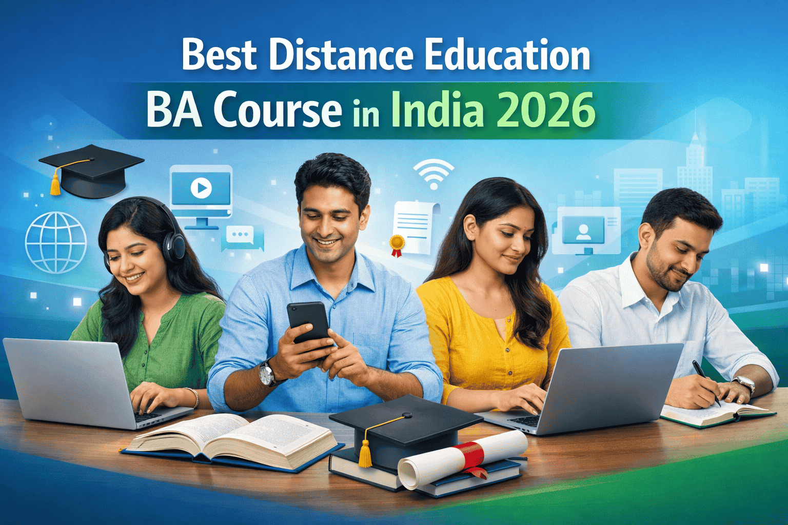 Best Distance Education BA Course in India 2026 | UGC Approved