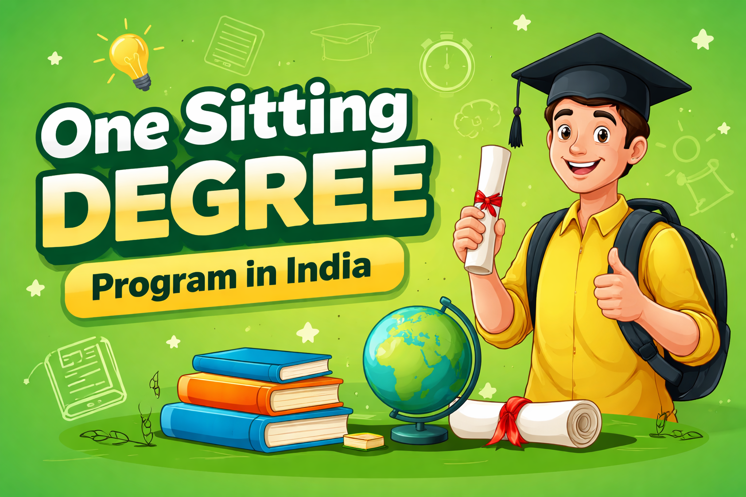 What is a One Sitting Degree Program in India? Complete Guide