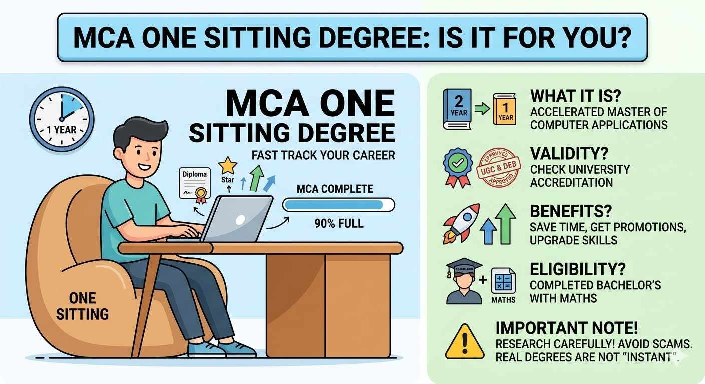 Benefits of Pursuing an MCA One Sitting Degree: Career Growth & Opportunities