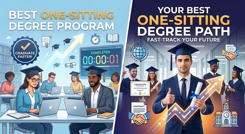 How to Choose the Best One-Sitting Degree Program | Complete Guide 2026