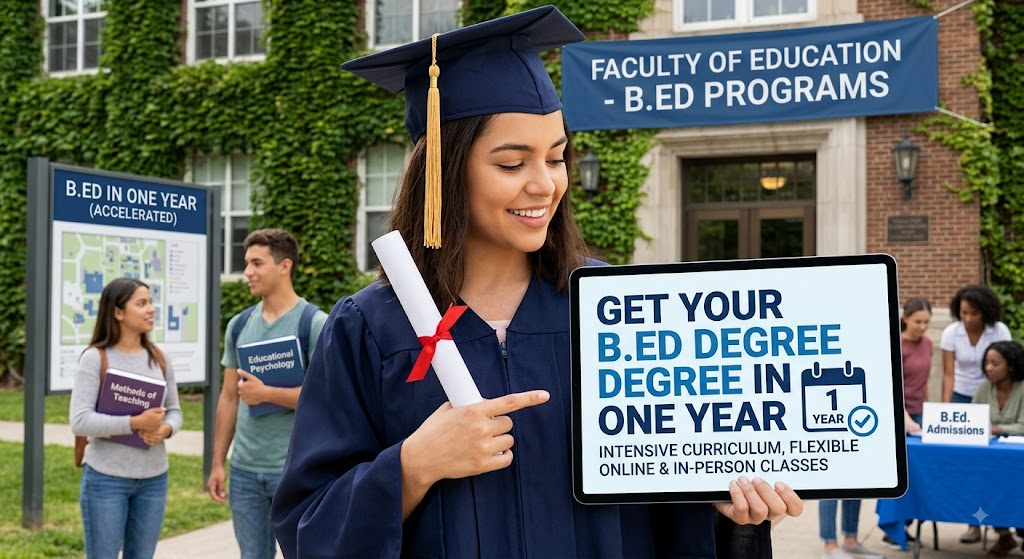 B.Ed in One Year: Eligibility, Fees, Admission & Recognition in India