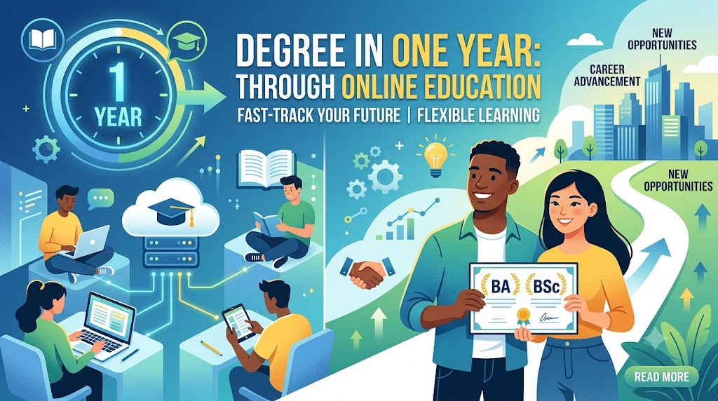 Can You Complete a Degree in One Year Through Online Education