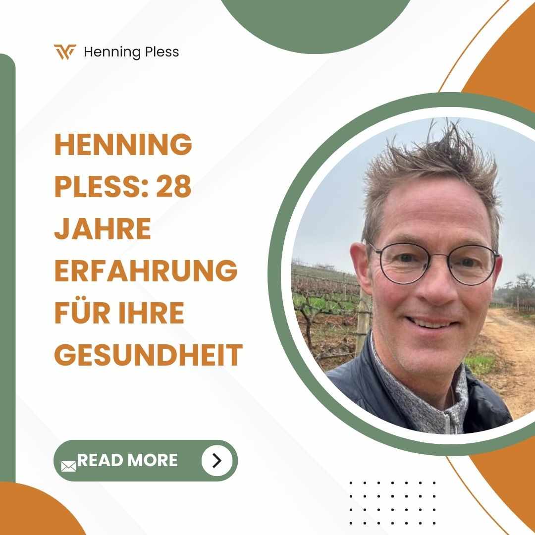 Henning Pless: 28 Jahre Erfahrung für Ihre Gesundheit