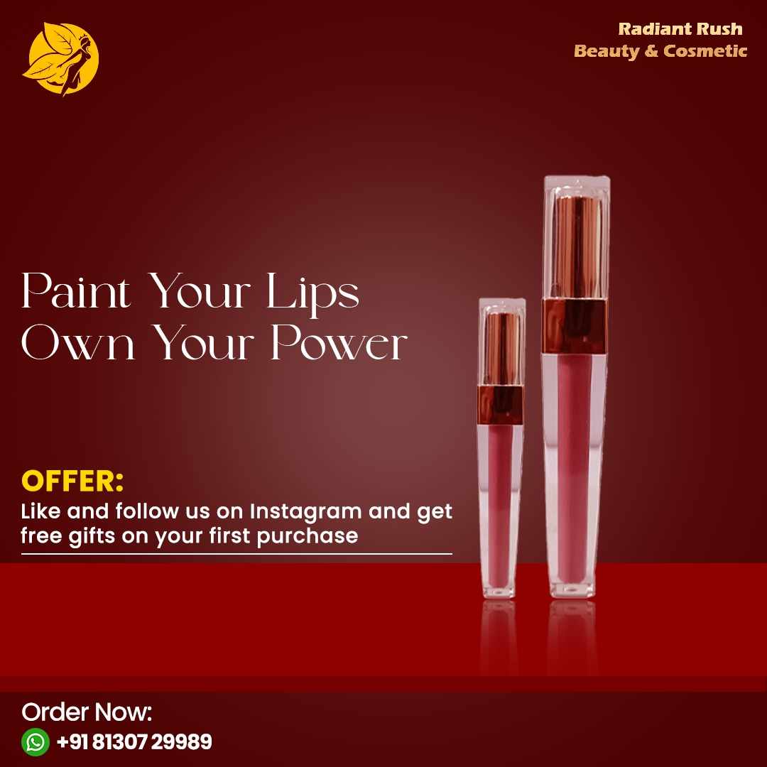 Radiant Rush Beauty: Your Trusted Face Wash and Lipstick Supplier in India