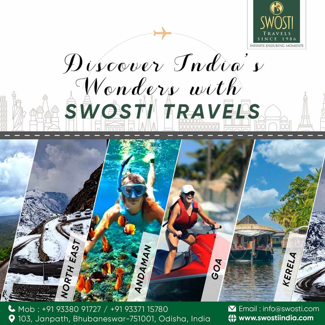 India Travel Package Agency From Bhubaneswar - Swosti India