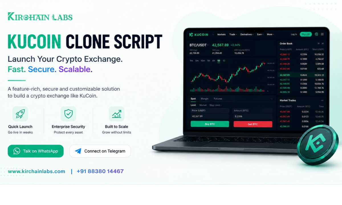 KuCoin Clone Script 2026: A Complete Guide for Crypto Exchange Startups
