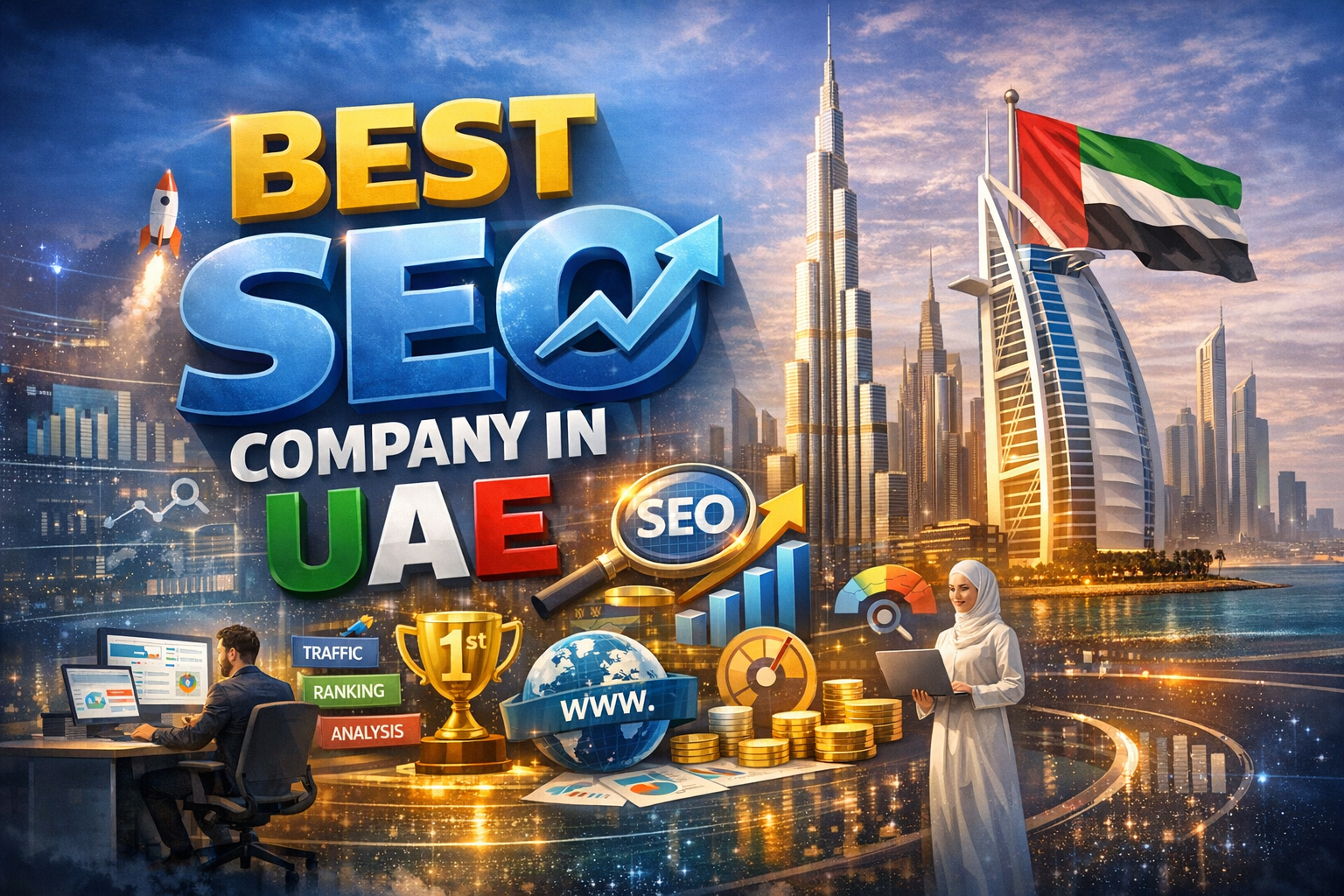7 Proven Strategies Used by the Best SEO Company in UAE to Drive Real Business Growth